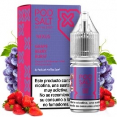 Grape Berry Burst 10ml - Nexus Nic Salt by Pod Salt