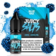 E-Líquido cigarrillo electrónico Blue Raz 10ml - Juicy Salts