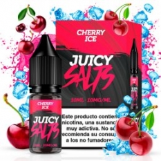E-Líquido cigarrillo electrónico Cherry Ice 10ml - Juicy Salts