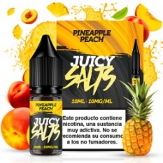 E-Líquido cigarrillo electrónico Pineapple Peach 10ml - Juicy Salts