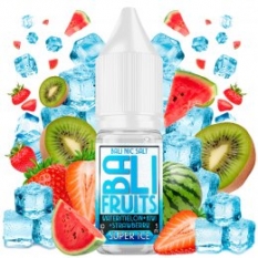 E-Líquido cigarrillo electrónico Watermelon + Kiwi + Strawberry Super Ice 10ml - Bali Fruits Salts by Kings Crest